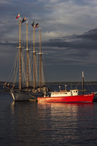Sunset on Bar Harbor Sunset on Bar Harbor